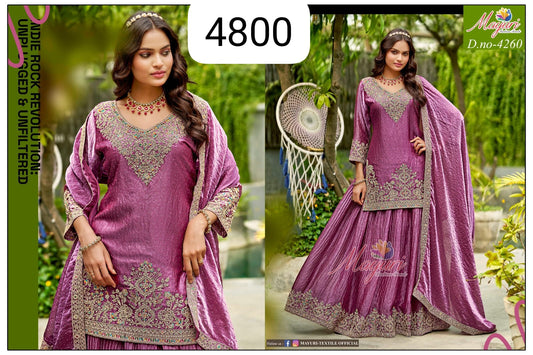 Mayuri Indie Rock Revolution Sharara Set