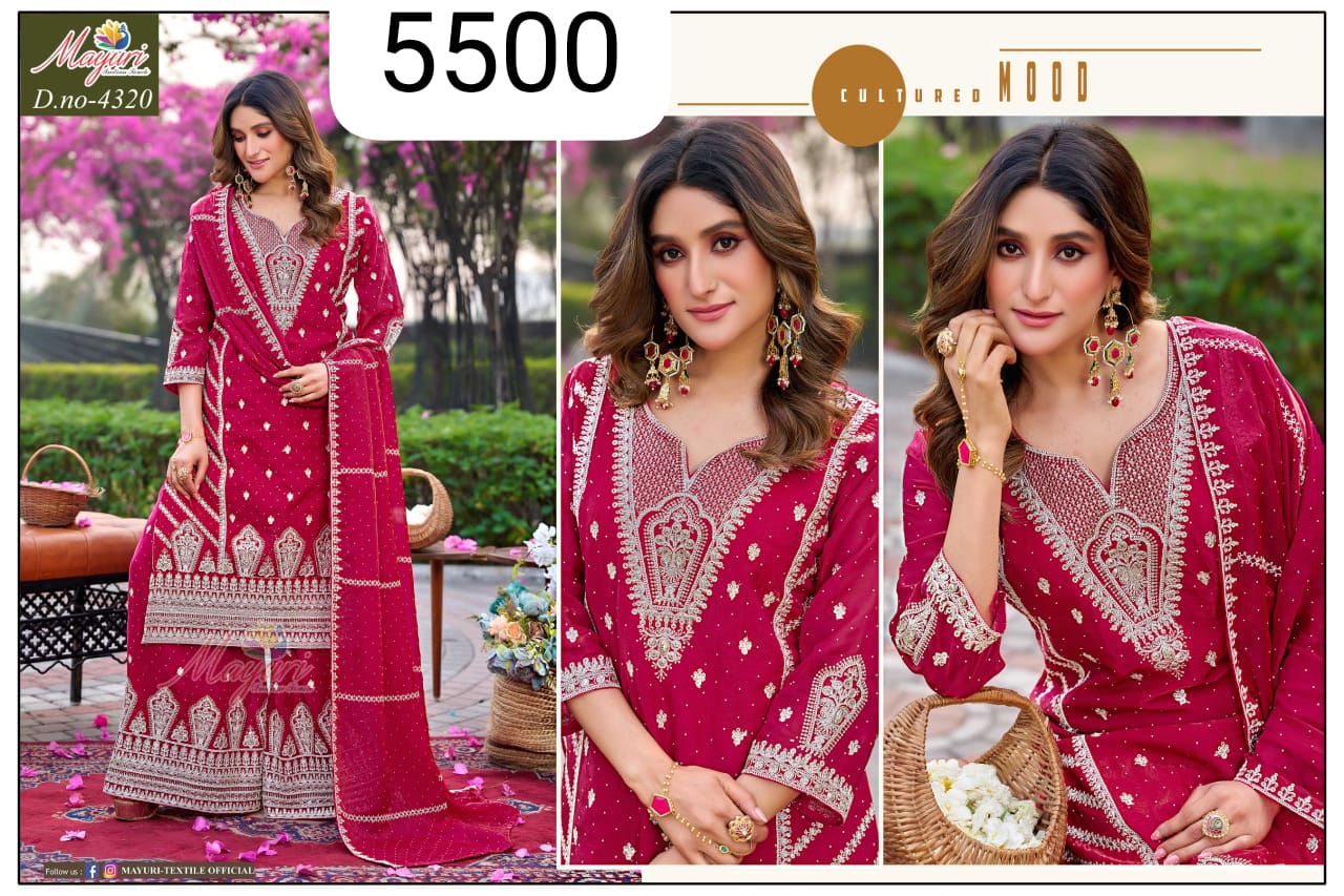 Mayuri Cultured Mood Designer Sharara Set