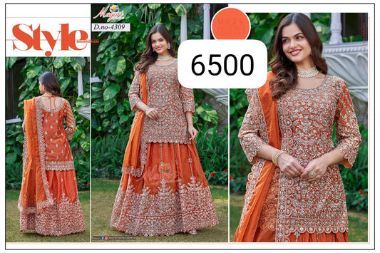 Mayuri Style Birmingham Designer Sharara Set